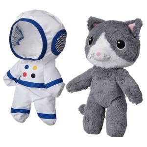 🐈‍⬛ SPACE KITTY🚀 Space Kitty Astronaut Suit Stuffy Toy Stuffed Animal Cat NEW